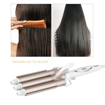 Veľké Vlny Elektrické Curling Vlasy Curler Professional Hair Care & Styling Nástroje Vlna, Vlasy Styler kulmy na Vlasy Crimper