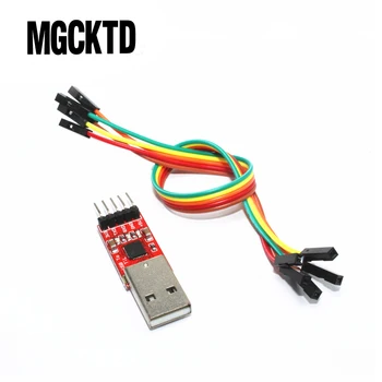10PCS/VEĽA CP2102 Sériový Prevodník USB 2.0 TTL UART 6PIN Modul cp2102 modul+ Dupont kábel