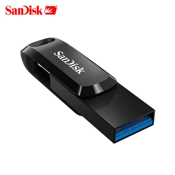 SanDisk USB OTG 3.1 Typ-C, USB Flash Disk 32GB 64GB až 150MB/s kl ' úč 128GB Pero Disku 256 GB na mobil tablet PC SDDDC3