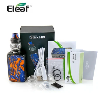 Pôvodné Eleaf iStick MIX Full Kit 160W s Displejom 6.5 ml /2ml Tank Top náplň Elektronickej cigarety Box Mod Vape Mraky