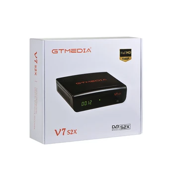 GTMEDIA Satelitný Prijímač V7S2X HD 1080P Podpora DVB-S/S2/S2X AVS+,VCM/ACM/multi-stream/T2MI BISS aktualizácia z V7S HD TV Dekodér