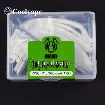 Coolvape 10pcs Ni80 1.0 ohm Cievka premade cievky pre VINCI Prestavať Pod Kazety Repair Tool vape 0.3 ohm VAPJOY DIY Prestavbe Auta