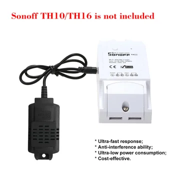 SONOFF Senzor Si7021 Teplota Vlhkosť Senzor Sondy Vysokú Presnosť Monitor Modul pre Sonoff TH10 Sonoff TH16 AM2301 DS18B20