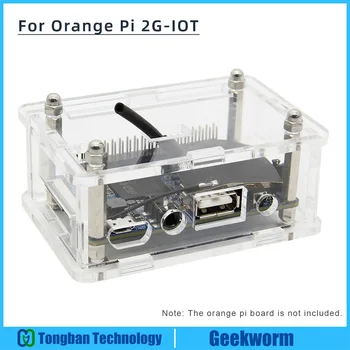 Orange Pi 2G-internet vecí Akryl Prípade, Transparentný Kryt / Ochranný plášť Nastaviť pre Orange Pi 2G-internet vecí Doska
