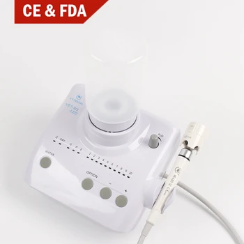 Ultrazvukové Zubné Nástroje Súpravy Scaler Odnímateľný LED Handpiece S 5 Tipov Na Odstránenie Kalkul Zubné Škvrny Na Ústnu Hygienu