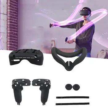 Tvár Očná Maska Pol Rukavice Proti kolízii Nárazník Predný Kryt Rukoväť Ochranný Kryt Prípade Oculus quest 2 VR Príslušenstvo