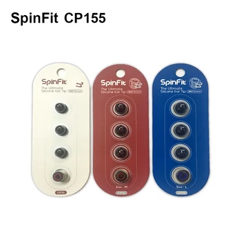 DUNU SpinFit CP155 Patentovaná Silikónová Eartips pre Nahradenie 5,5 mm Tryska Dia vyrobené pre Pioneer CH3 MNOŽSTVO Anker SoundBuds