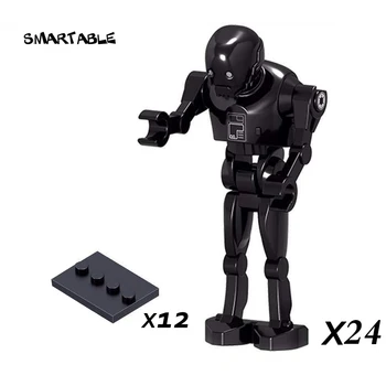Smartable 24pcs K-2SO údaje Stavebné Bloky, tehla HOBBY hračky Kompatibilné obrázok starwar Vianočný darček poslať 12 doskou