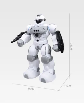 Diaľkové Ovládanie Robot Multi-funkcia Nabíjania cez USB detské Hračky RC Robot Bude Spievať Tanečné Akcie Obrázok Gesto Senzor hračky, darčeky