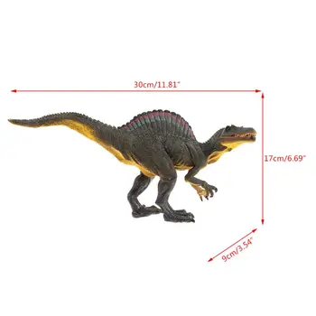 Spinosaurus Dinosaura Akcie Obrázok Hračky Strane Bábkové Deti Vzdelávací Model