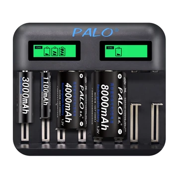 PALO Originálne Batérie Nové 1.2 V D Veľkosť Typ Batérie 1.2 V Ni-MH Dobíjacie Batérie Pre baterku, Ohrievač Vody, Ect