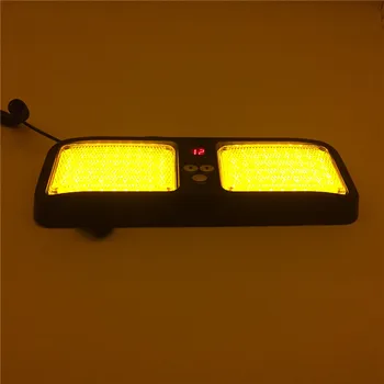 20W LED Slnečná clona panel Auto truck Výstražné Svetlo čelné Sklo Majáky Blikajúce Policajné Strobe Lights Viper Hmla Núdzový Signál lampa
