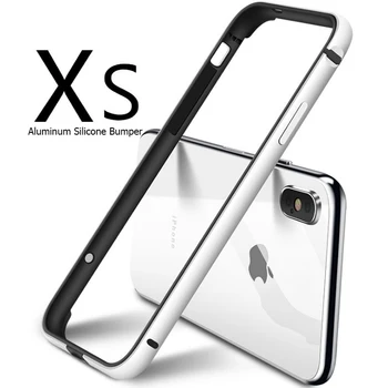 Shockproof Kovové puzdro Pre iPhone 12 Mini 11 Pro MAX Coque Hliníka, Kremíka Bumper Pre iPhone SE2 XS XR 6 8 Plus 7 Luxusné Prípade