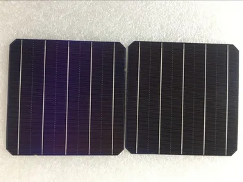 100ks 5W 0.5 V 20.6% Effciency Triedy A 156 * 156MM Fotovoltaických Mono Monokryštalické Kremíkových Solárnych článkov 6x6 Pre Solárny Panel