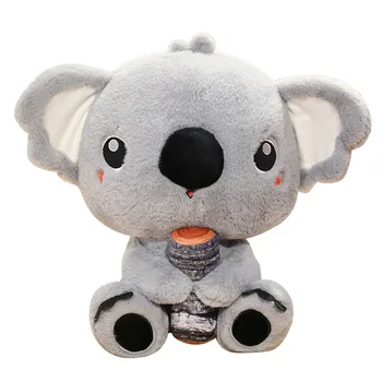 30 / 70 cm sedieť roztomilý kreslený koala zvierat pp bavlny, vyplnená plyšové bábiky hračky vankúš dieťa strane bábkové domáce dekorácie ornament darček