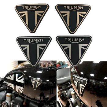 Motocykel 3D Znak, Odznak Odtlačkový Palivovej Nádrže Nálepkou Loga Pre Triumf Bonneville Bobber T100 T120