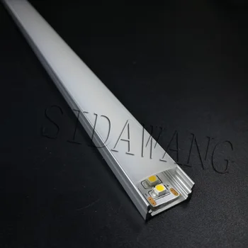15set(30meter)/pack 2 m super slim 8 mm zapustená hliníkové LED profil kanál pre 12mm šírka led panel svetlo SDW131