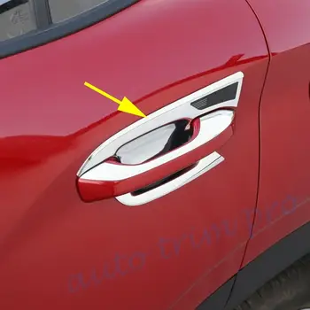 4PCS Chrome Dverí Rukoväť Miska Pohár Nálepku Krytu Výbava Dekoračné Doplnky vhodné Na Hyundai ix25 Creta 2020 2021