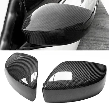 Carbon Fiber Auto Spätné Zrkadlo Bývanie Kryt-Bočné Zrkadlo Pokrytie pre Infiniti G Série G35 G25 G37 Q40 Q60 2009-