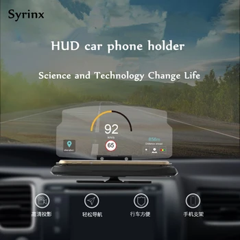Nové Auto, Telefón Držiak na Stojan GPS Zrkadlo Navigácia Podpory Držiak Multi-function Sklopné Čelné sklo Projektor Hud Head-up Displej