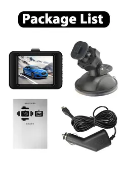 HD Mini Dash Cam Auto Vozidla DVR 2.2