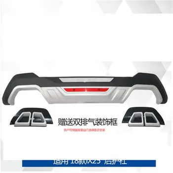 Auto príslušenstvo, Vysoko kvalitného plastu ABS Chrome auto Predné Zadný nárazník kryt výbava Auta-styling pre Hyundai ix25 2018-2019