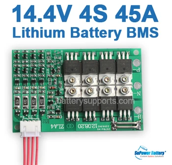 SuPower 4S 14,4 V 14,8 V V 16.8 V 45A Li-ion Lithium LiPo Batérie BMS Systém Riadenia Bilancie PCB IC Čip na Ochranu Doska
