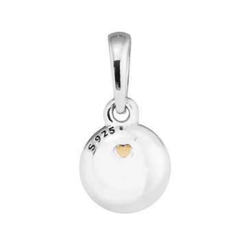 Svetelný Kvapky Biela Crystal Pearl Kúzlo Hodí 925 Silver Originálne Náramky Pre Ženy Módne Šperky Korálky Pre Šperky Robiť