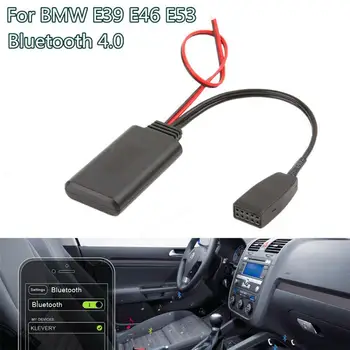 Auto Bluetooth 4.0 AUX Kábel Stereo Adaptér Pre BMW E39 E46 E53 Business CD základnú Jednotku Auto Príslušenstvo