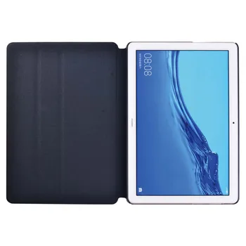 Tablet Flip Prípade PU Kožené pre Huawei MediaPad T3 8.0/T3 10 9.6/T5 10 10.1 Palcový Tablet Shockproof Chránič Rukáv Prípade