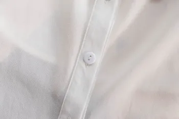 Tričko super prehnané falošné golier košele sveter Crystal Náhrdelník Vesta Blúzka Falošné reťazca crystal tričko odnímateľný Golier