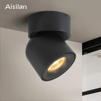 Aisilan LED Stropné svietidlo Povrchovú montáž Stropné svietidlo Valec Tvorivé 7W 9W CREE Čipom Bodové Svetlo pre Spálne,Foyer,štúdia