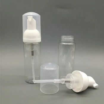 Doprava zadarmo 24pcs/veľa 50ml Mini Plastové Foaming Dávkovač tekutého Mydla Biela Čerpadla Fľaše Malé Cestovné prázdne peny čerpadla fľašu
