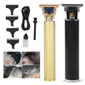 Zastrihávač chĺpkov Holič Účes Nabíjateľná hair Clipper Pre Mužov, gif, USB kábel, rýchle nabíjanie zlato Mastné vlasy SU426