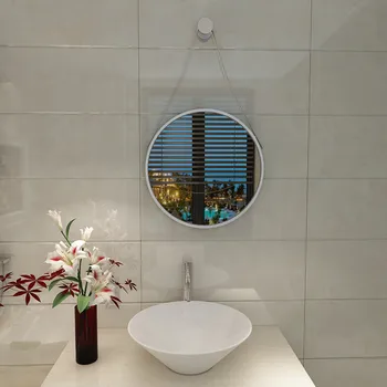 Nordic závesné Dekoratívne Zrkadlo na Stenu Kúpeľňa Dekoratívne Zrkadlo Nástenné Zrkadlá Wc Okrúhle Nástenné Zrkadlá na Doma