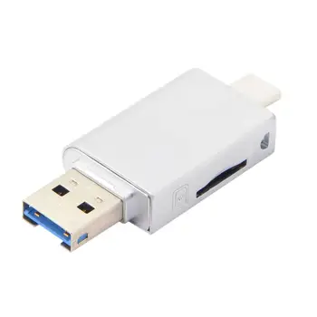 USB-C Typ C / USB 2.0 NM Nano Pamäťovú Kartu & TF (Micro SD Card Reader pre Huawei Mobilný Telefón & Notebook