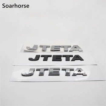 Soarhorse Nový štýl pre Volkswagen Jetta 3D Písmená Logo Auta Zadné Veko Kufra Emblém, Štítok Prihlásiť Obtlačky