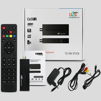 Mini DVBT2 TV Prijímač DVB-T2 TV Stick Podpora MP3 MPEG4 Formáte Tv Box Definície Digitálny Smart Tv Zariadenia zadarmo pre ruský