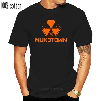 Tričko 2017 Black Ops Nuketown Logo Video Hry Tričko T-shirt Lete Tees