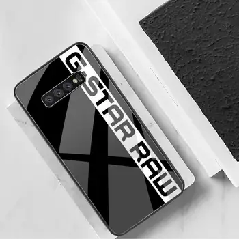 Luxusné značky GStar SUROVÉ Telefón Prípade Tvrdeného Skla Pre Samsung S20 Plus S7 S8 S9 S10 Plus Poznámka 8 9 10 Plus