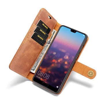 Retro Kožené puzdro Flip Kryt na Huawei P20 P30 Pro Mate 20 30 Pro Lite P Smart 2019 Nova 5 5I Pro Magnetické Späť Shell