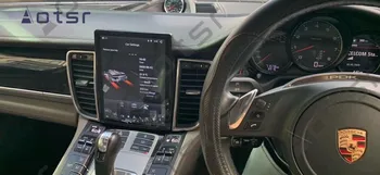 4+64 GB Pre Porsche Panamera Rokov 2011-2016 Android 9.0 Tesla štýl Vertikálne obrazovke PX6 Auta GPS Navigácie Hráč DSP CARPLAY
