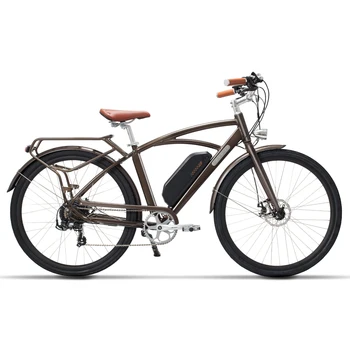 Elektrický bicykel 48V500W vysoká rýchlosť motora elektrické cestné bicykle Retro klince ľahký rám Pohodlné sedlo cesty