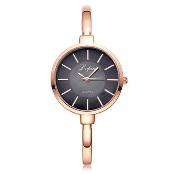 Top Značky Módne dámske Luxusné Analóg Quartz Žena Náramkové hodinky Dámske Hodinky Ženy Šaty Reloj Mujer Zlato Hodiny