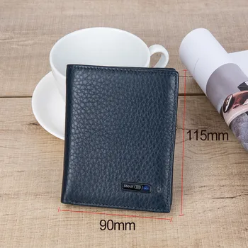 Smart Peňaženky muž 2020 nové malé mužov peňaženky tenký Držiak Karty krátke pánske peňaženky Originálne kožené kabelky pre mužov kabelku