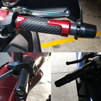 Pre Yamaha MT07 MT 07 MT-07-2018 Motocykel riadítka rukoväte CNC PVC rukoväť bar Gumy Gélové Gripy Motocross rukoväť Rukoväte