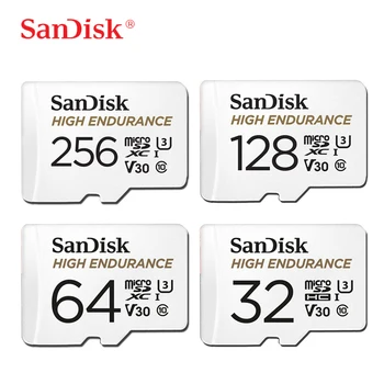 SanDisk Memory Card High Endurance Video Monitorovanie 32 GB, 64 GB MicroSD Karty SDHC/SDXC C10 100MB/s TF Karta Pre Video Monitoring
