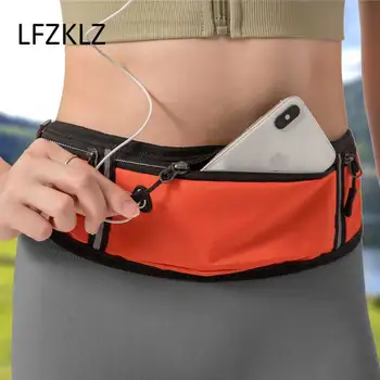 Multifunkčné Športové Vrecku Mini Fanny Pack Pre Mužov, Ženy Prenosné USB Pás Pack Nepremokavé Bežiaci Pás Taška na Príslušenstvo