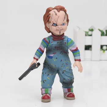 NECA Chucky Bábika Detská hra CHUCKY Horor Bábika z PVC Obrázok Zberateľskú Model Hračka 12-16 cm