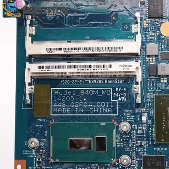 NOKOTION Pre Acer aspire VN7-571 VN7-571G Notebook doske GTX950M I7-5500U CPU NBMUX11003 NB.MUX11.003 14205-1 448.02F04.0011